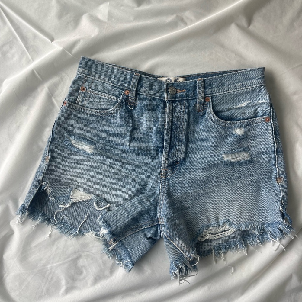 High rise shorts